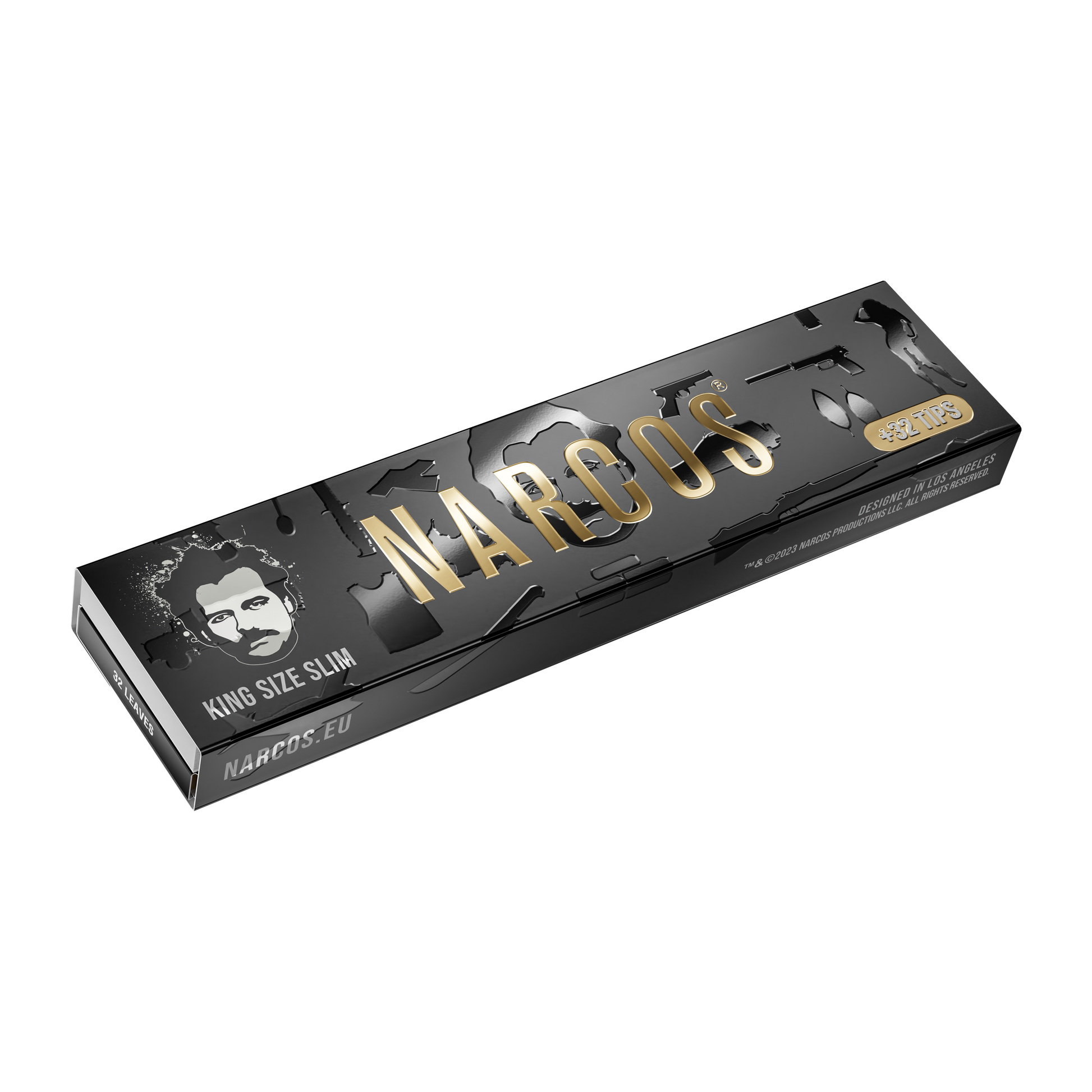 NARCOS ROLLING PAPER WHITE EDITION / KING SIZE SLIM / DISPLAY 50 – NARCOS  SEEDS