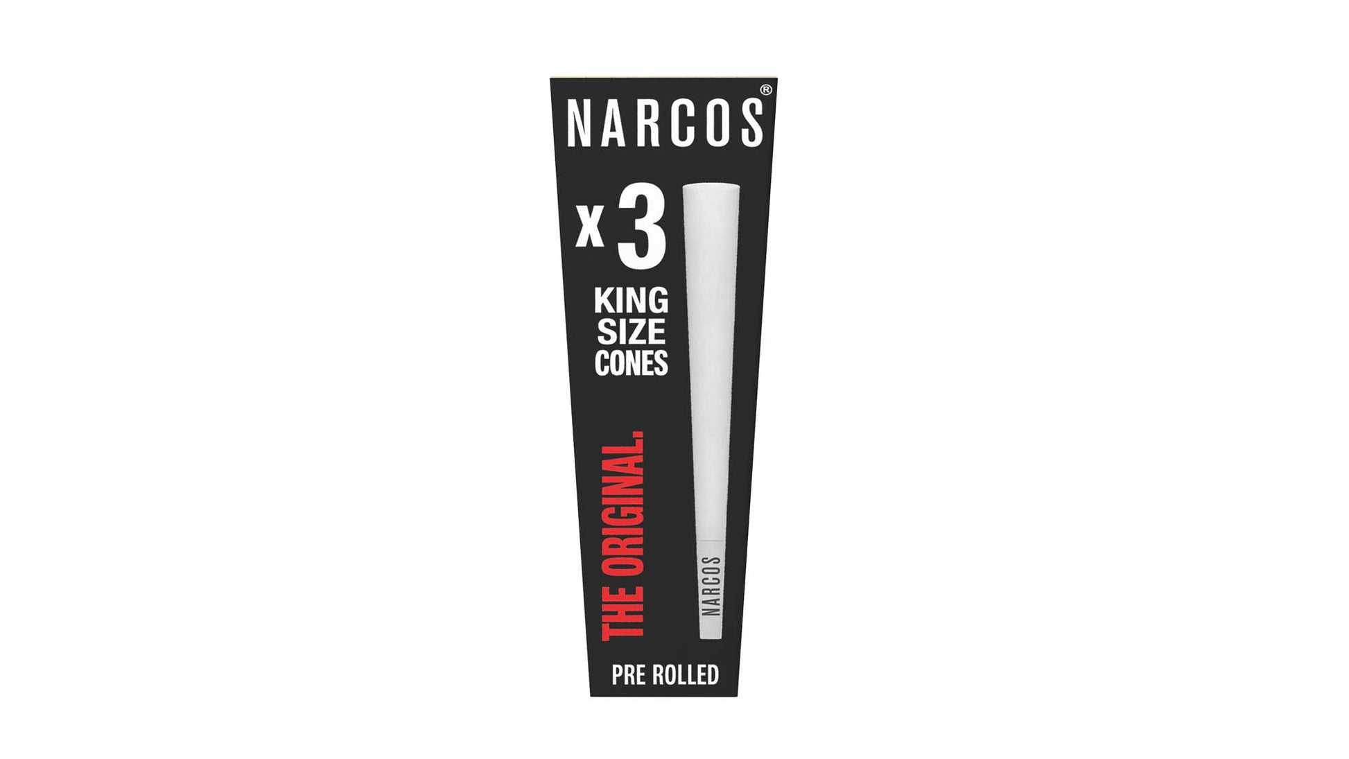 NARCOS ROLLING PAPER WHITE EDITION / KING SIZE SLIM / DISPLAY 50 – NARCOS  SEEDS